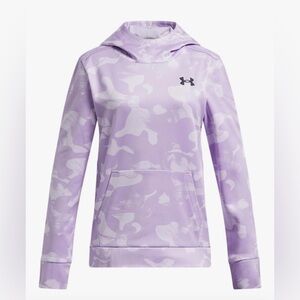 Under Armour Girls Fleece Printed Hoodie